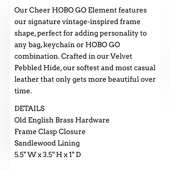 HOBO “Cheer” Pouch - Picture 4 of 7